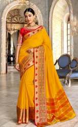 New Collection Yellow Saree For Women