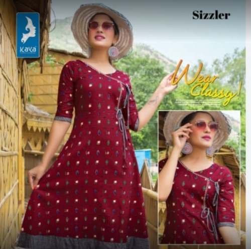 New Collection Maroon Kurti For Women by The Mangai