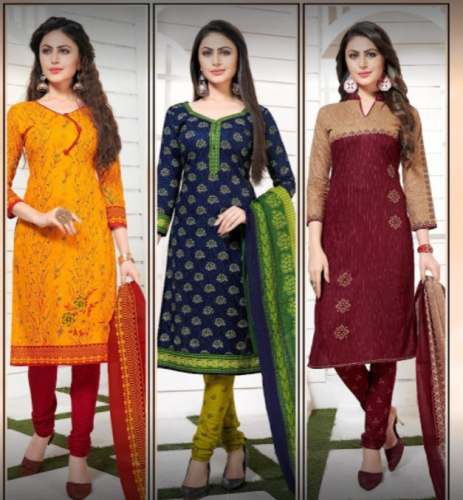 Unstitch Dress Material For Women At Wholesale by The Mangai