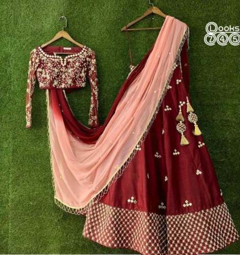 Buy Red Lehenga Choli For Women At Wholesale by Natasha Closet