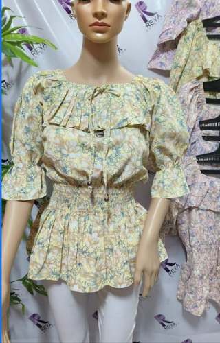 Girls Rayon Western Tops 