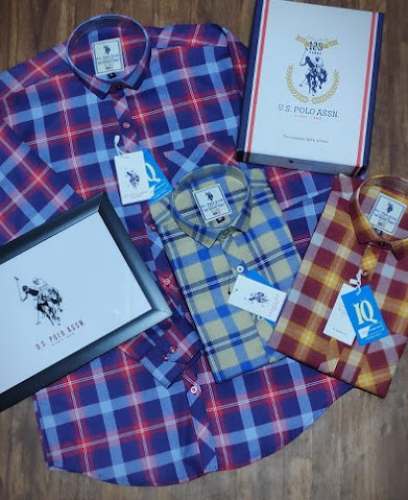 U S Polo Checks Shirt for Boys  by Black Bird Traders