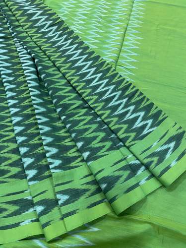 Unique Pattern Ikat Design Handloom Saree
