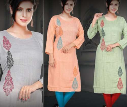 New Collection Rayon Kurti For Women by Arihant Handloom