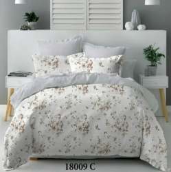 Floral Printed King Size Bed Sheet