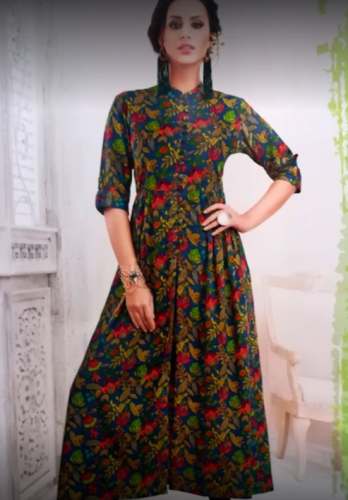 New Multi Color Printed Kurti For Women by Mahaveer Collection