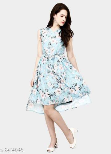 New Collection Blue Printed One Piece