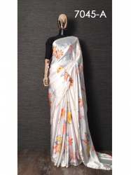 Designer Printed Satin saree