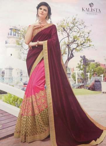 Buy Multi Color Half Saree For Women
