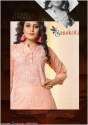 peach-stand-collar-fancy-kurti