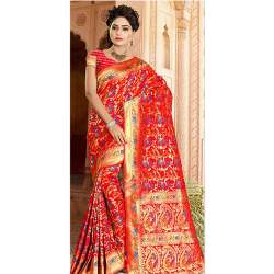 Heavy printed saree