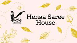 Henaa Saree House logo icon