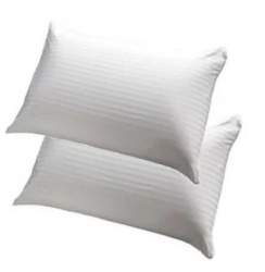 White Lining Fibre Pillow