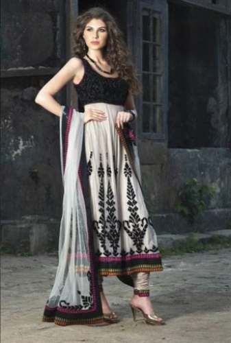 Trendy Black Anarkali Indian Suit For Women