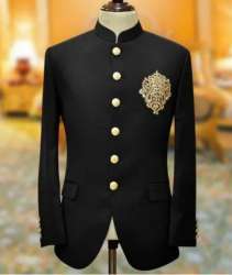 Men Black Designer Casual Blazer 