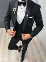 Men Designer Grey Full Sleeve Suit
