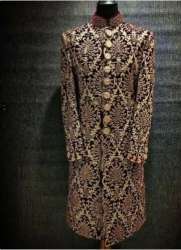 Men Embroidered Wedding Wear Wedding Sherwani