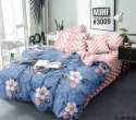 Flower Printed Glace Cotton Double Bed Sheet thumb 3