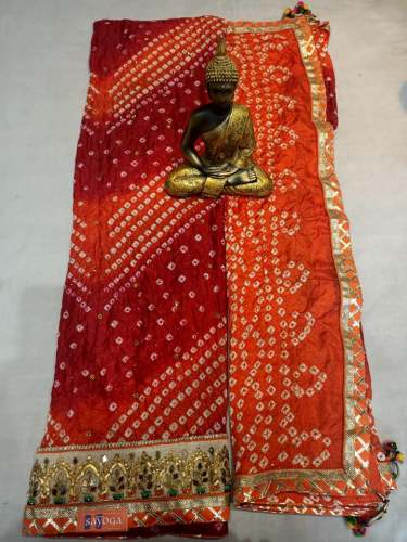 Stylish Bandhani Dress Material  by Sayoga Fashion