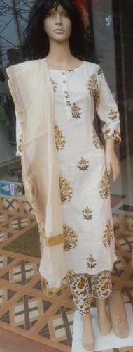 Jaipuri Readymade Cotton Dress by MS New Fashion