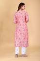 fancy-collections-ladies-pink-kurti-pant-set
