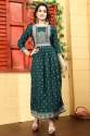 Ladies Tebal printed and embroidery Kurti  thumb 4