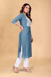 New Collections Woman Designers Kurti pant Set 