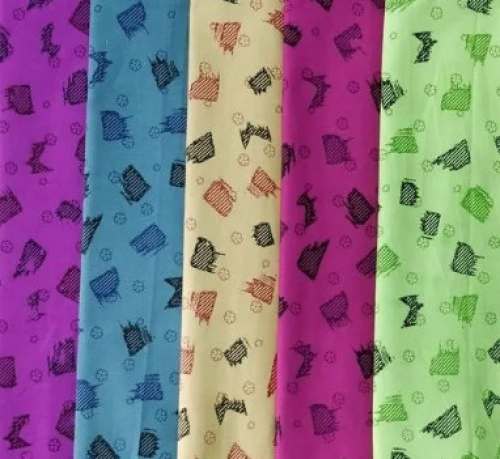 Cotton Printed Rajwadi Fabric by kiran textile