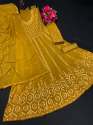 Aashirwad Georgette Chain Sequence Gown thumb 4