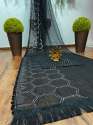 Beautiful Black Party Wear Georgette Saree thumb 1