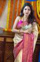 Beautiful Kanchipuram Silk Jacquard Saree thumb 5