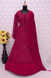 New Arrival of Tail Cut Flair Georgette Suit 9179