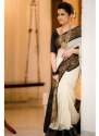 small-checks-white-saree-with-jacquard-border
