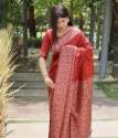 Soft Lichi Silk Saree With Jacquard Design thumb 8