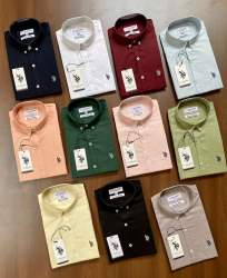 Party Wear Plain Men Shirt 