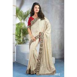 Designer Fancy Saree With Blouse