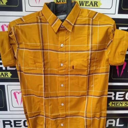 Regular Fit Cotton Shirt for Mens in Tirunelveli by Regal Shopping and Garments