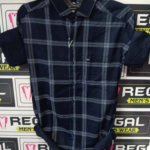 Stylish Mens Checkered Shirt  by Regal Shopping and Garments