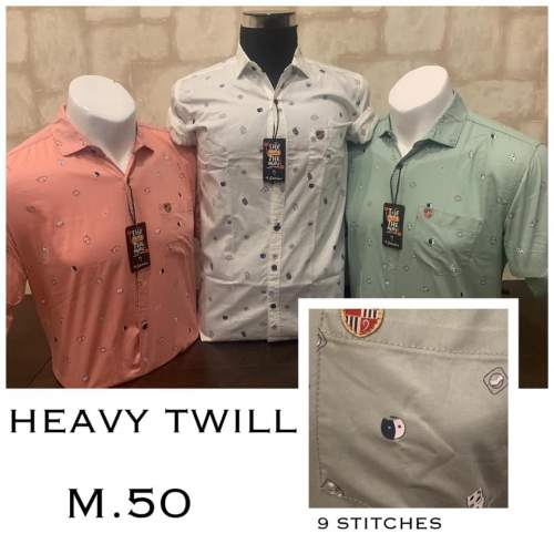 Heavy Twill Boys Shirt  by MKM Mens Wear