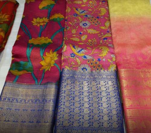 Soft Silk Cotton Saree For Women by Suhag Sarees