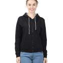 Plain Black Girls Hoodie