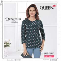 Regular Wear Girls Printed T shirt 