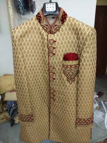 Mens Groom Sherwani by Shivani Collection