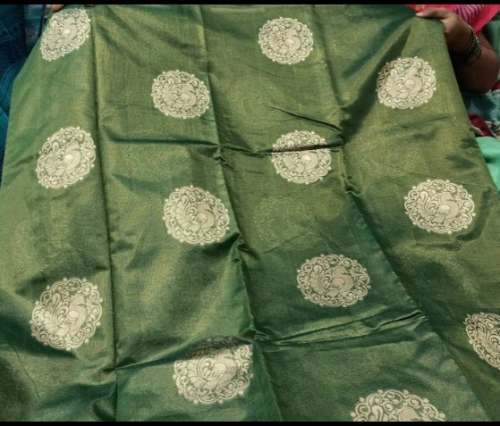 New Collection Green Banarasi Saree