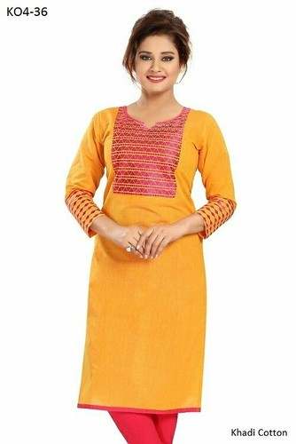 Cotton designer kurti by Dnyana Fashion