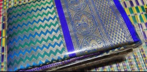 Need Multi Color Banarasi Silk Saree For Ladies by Lakshmi Embroidery And Sarees