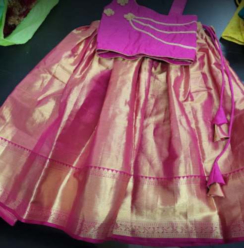 New Pattu Pawadai For Kids by Saarang Boutique