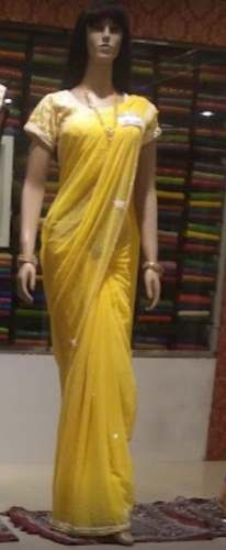 New Collection Yellow Saree For Women