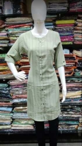 New Arrivak Light Green Kurti For Ladies by Lucky Boutique