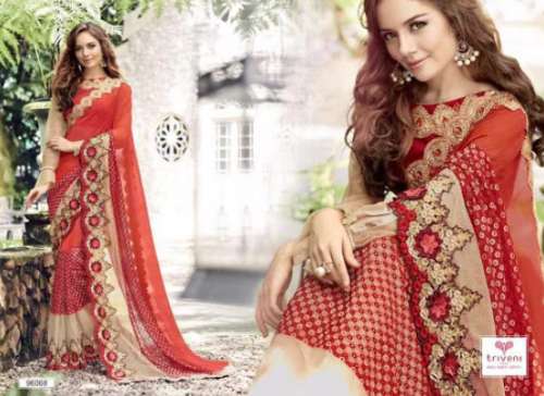 Ladies Casual wear Saree by J K FASHION